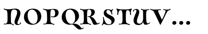 Rossglen Black Font UPPERCASE