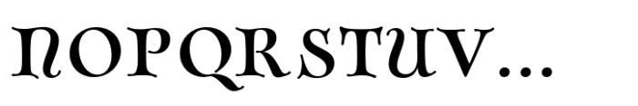 Rossglen Bold Font UPPERCASE