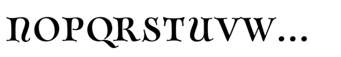 Rossglen Bold Font LOWERCASE