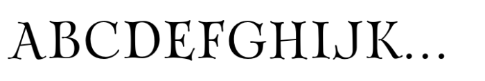 Rossglen Regular Font UPPERCASE