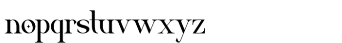 Rossten Font LOWERCASE
