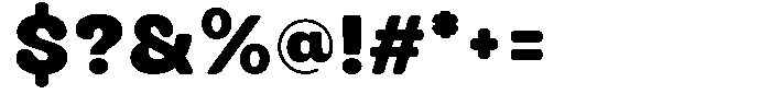 Rostela Regular Font OTHER CHARS