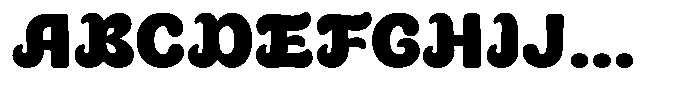 Rostela Regular Font UPPERCASE
