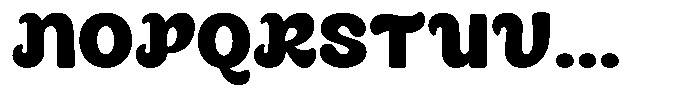 Rostela Regular Font UPPERCASE