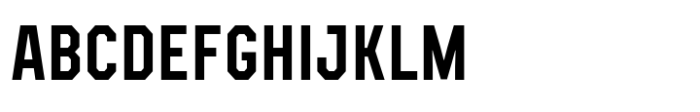 Rosterball Bold Condensed Font UPPERCASE