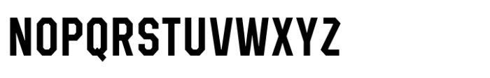 Rosterball Bold Condensed Font UPPERCASE