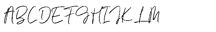 Rosther Golden Font UPPERCASE