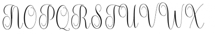 Rostina Regular Font UPPERCASE