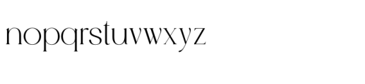 Rosvella Serif Family Regular Font LOWERCASE