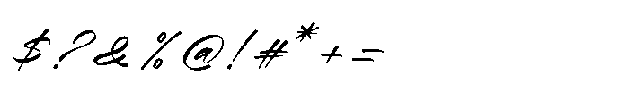 Rosyline Font OTHER CHARS