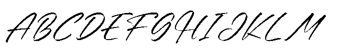Rosyline Font UPPERCASE
