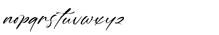 Rosyline Font LOWERCASE