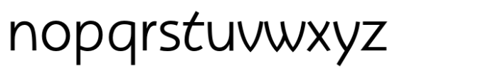 Rotate Std Nouveau Font LOWERCASE