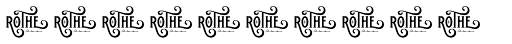 Rothe Elements Outline Font OTHER CHARS