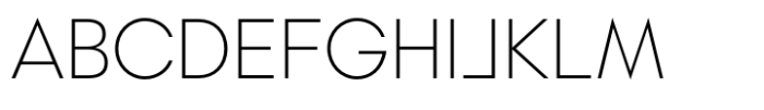 Rothek Extra Light Font UPPERCASE