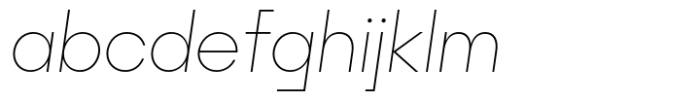 Rothek Thin Italic FONT