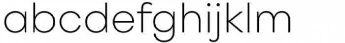 Rothorn Light Font LOWERCASE