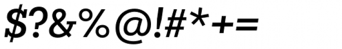 Rothwood Demi Bold Italic Font OTHER CHARS
