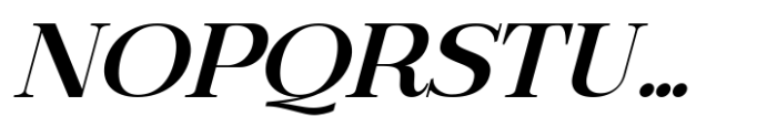 Rotifera Black Italic Font UPPERCASE