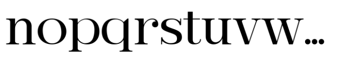 Rotifera Bold Font LOWERCASE