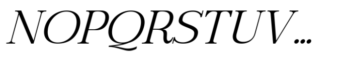 Rotifera Medium Italic Font UPPERCASE