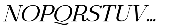 Rotifera Semi Bold Italic Font UPPERCASE