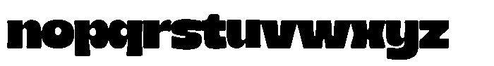 Rotio Font LOWERCASE