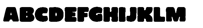 Rotipop Font UPPERCASE