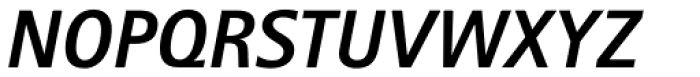 Rotis II Sans Pro Bold Italic Font UPPERCASE
