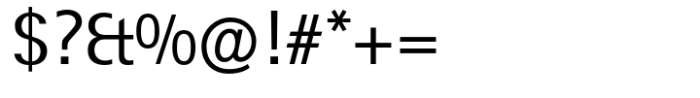Rotis Sans Serif Cyrillic 55 Regular Font OTHER CHARS