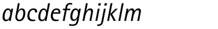 Rotis Sans Serif Pro 56 Greek Italic Font LOWERCASE