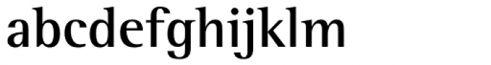 Rotis Semi Serif Bold Font LOWERCASE