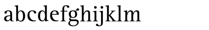 Rotis Serif Hellenic Std Regular Font LOWERCASE