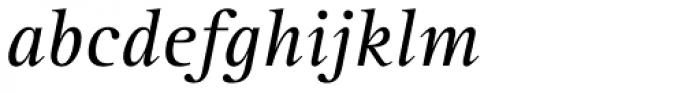 Rotis Serif Pro 56 Cyrillic Italic Font LOWERCASE