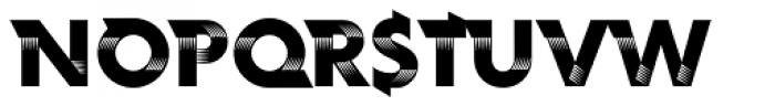Rotor Fast A Font UPPERCASE