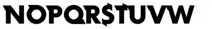 Rotor Fast B Font UPPERCASE