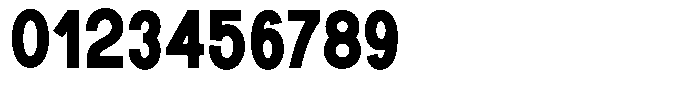 Rotorika Black Semi Condensed Font OTHER CHARS
