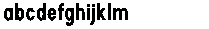 Rotorika Bold Condensed FONT