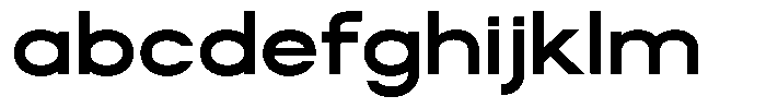 Rotorika Bold Expanded FONT