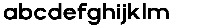 Rotorika Bold Semi Expanded FONT