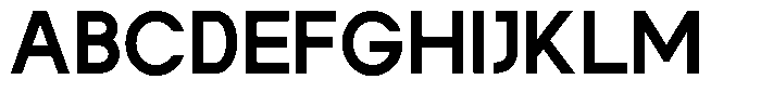 Rotorika Bold Font UPPERCASE