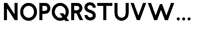 Rotorika Bold Font UPPERCASE