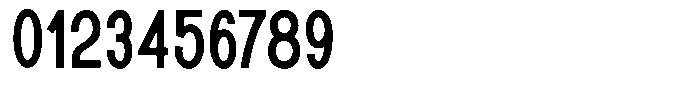 Rotorika Condensed Font OTHER CHARS