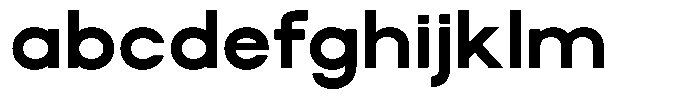 Rotorika Extra Bold Semi Expanded FONT