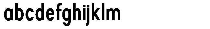 Rotorika Medium Condensed FONT