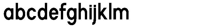 Rotorika Medium Semi Condensed FONT