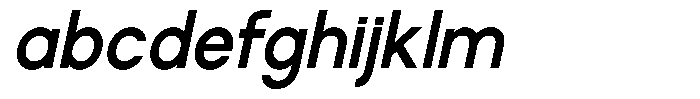 Rotorika Medium Slanted FONT