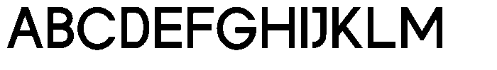 Rotorika Medium Font UPPERCASE
