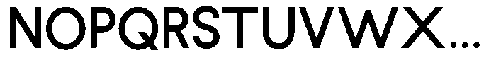 Rotorika Medium Font UPPERCASE
