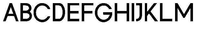 Rotorika Regular Font UPPERCASE